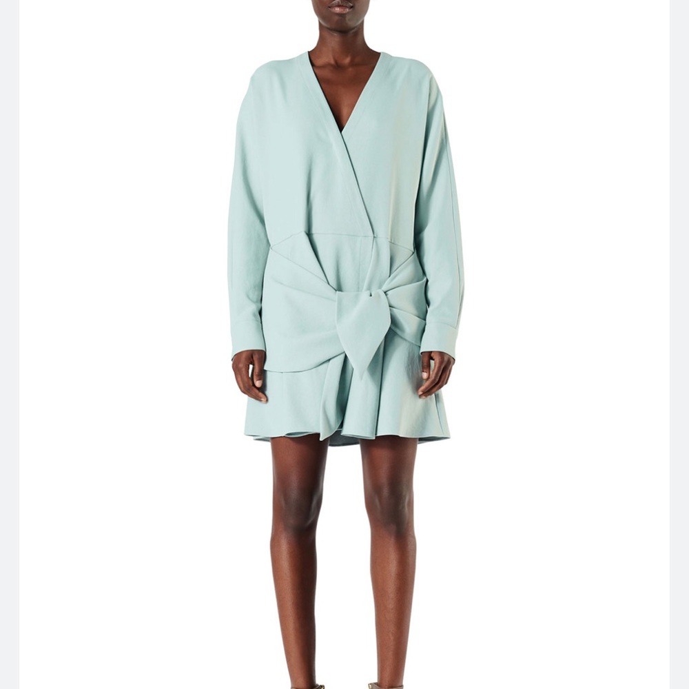 Tibi Draped long Sleeve Dress